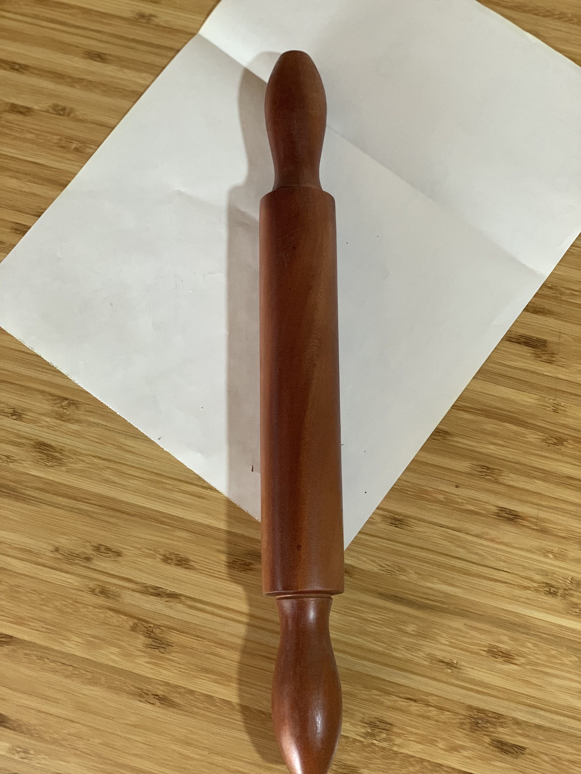 Cây lăn-cán bột bằng gỗ tự nhiên, dụng cụ lăn cán bột