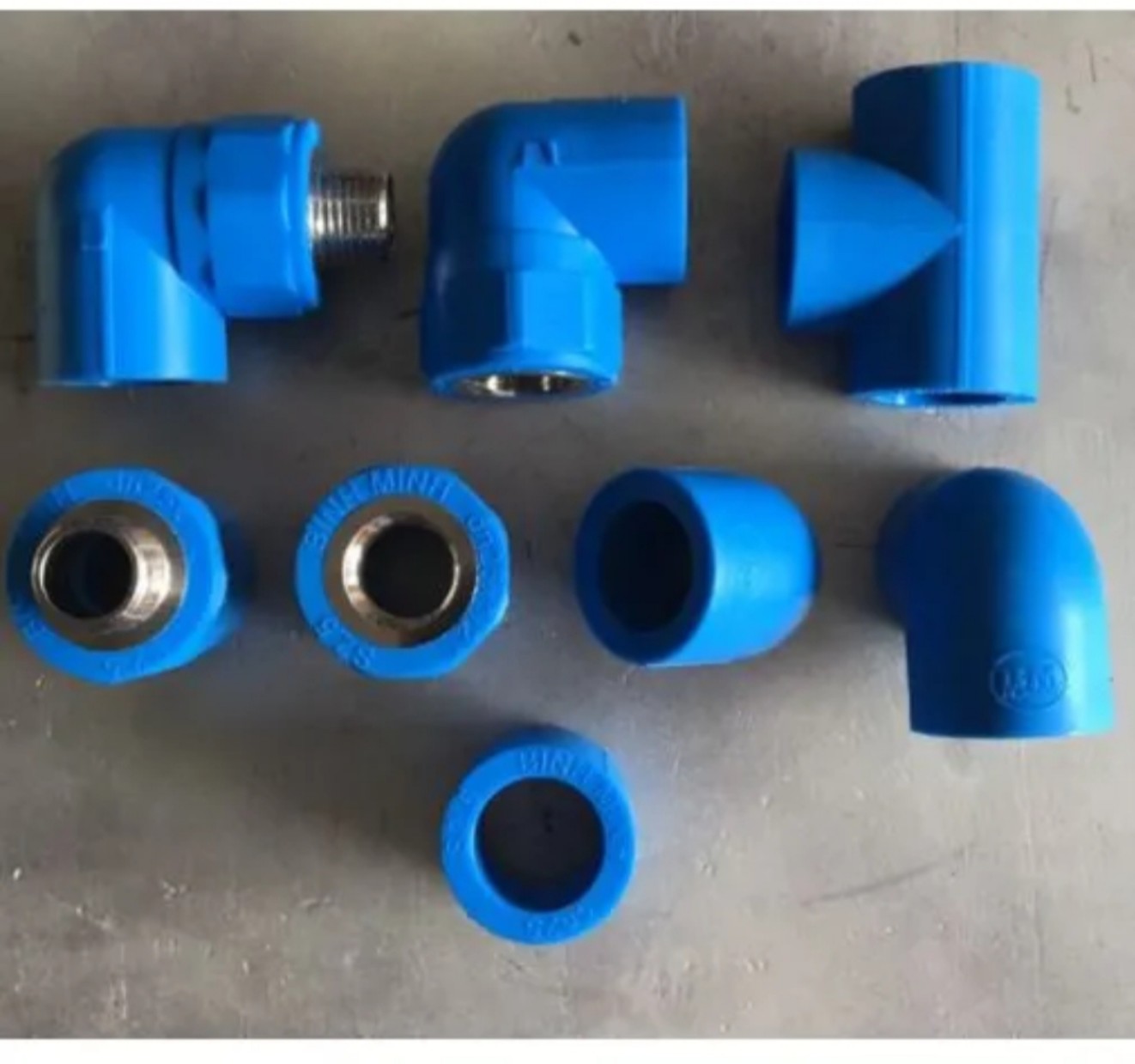 Phụ kiện ống nước nóng PPR ren trong, ren ngoài phi 20, phi 25 Bình Minh - Hàng chính hãng