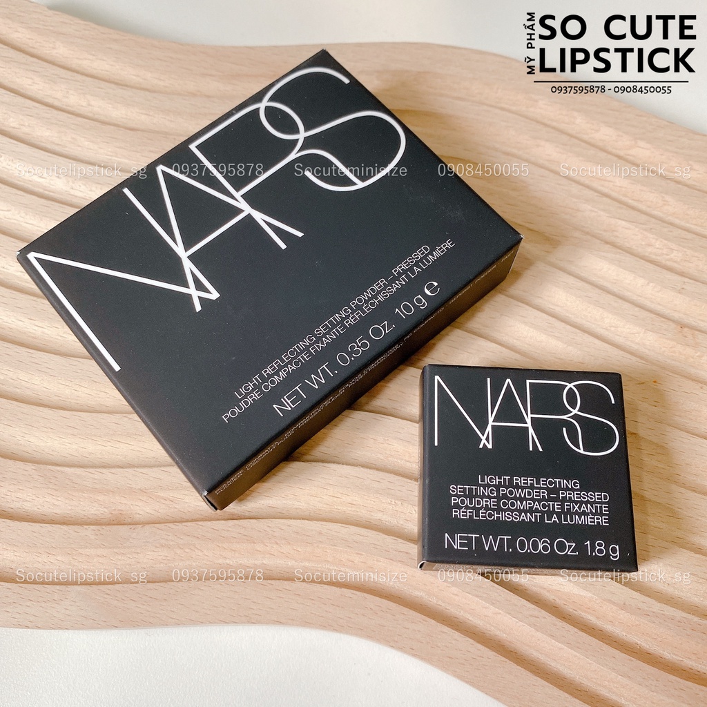 Minisize Phấn Phủ Dạng Nén NAARS Light Reflecting Setting Powder Pressed Translucent Crystal 1.8g