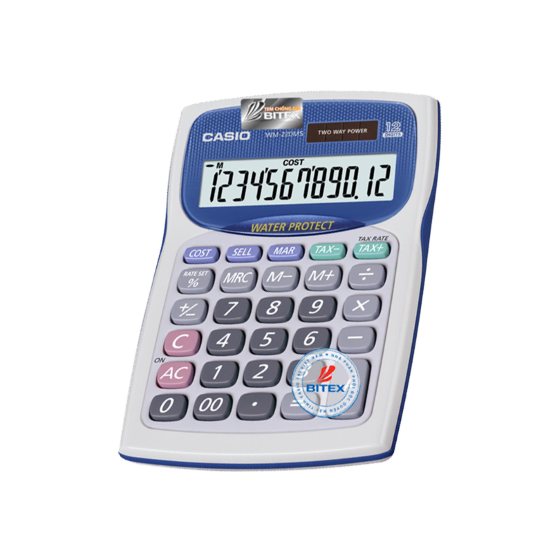 MÁY TÍNH CASIO WM-220MS