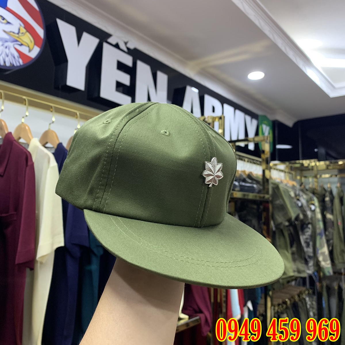 Mũ 6 Múi Lính Mỹ - Hàng Nhập Thái Xịn