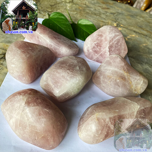 Chặn giấy đá thạch anh tự nhiên phong thủy