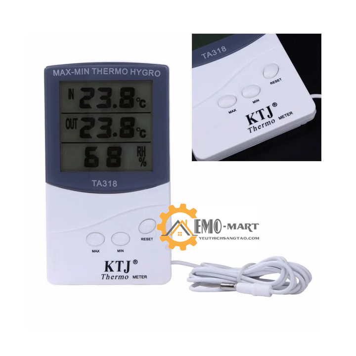 [FreeshipMAX] Máy đo nhiệt độ, độ ẩm TA-318