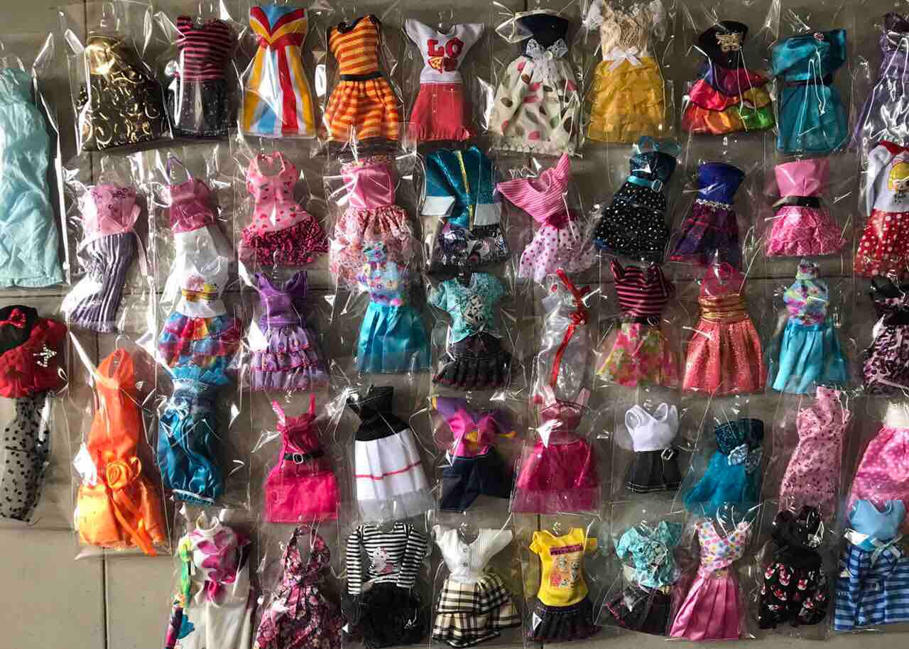 Quần áo búp bê - 50 bộ khác kiểu