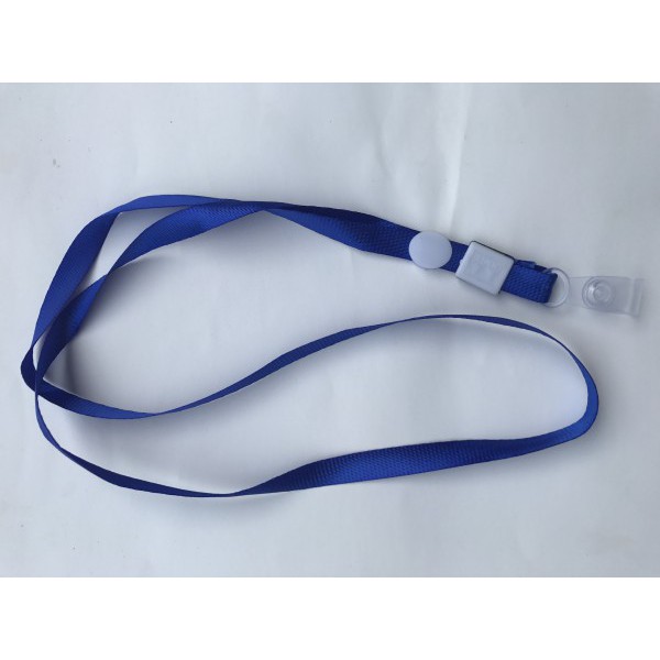 10 dây đeo thẻ lụa móc nhựa