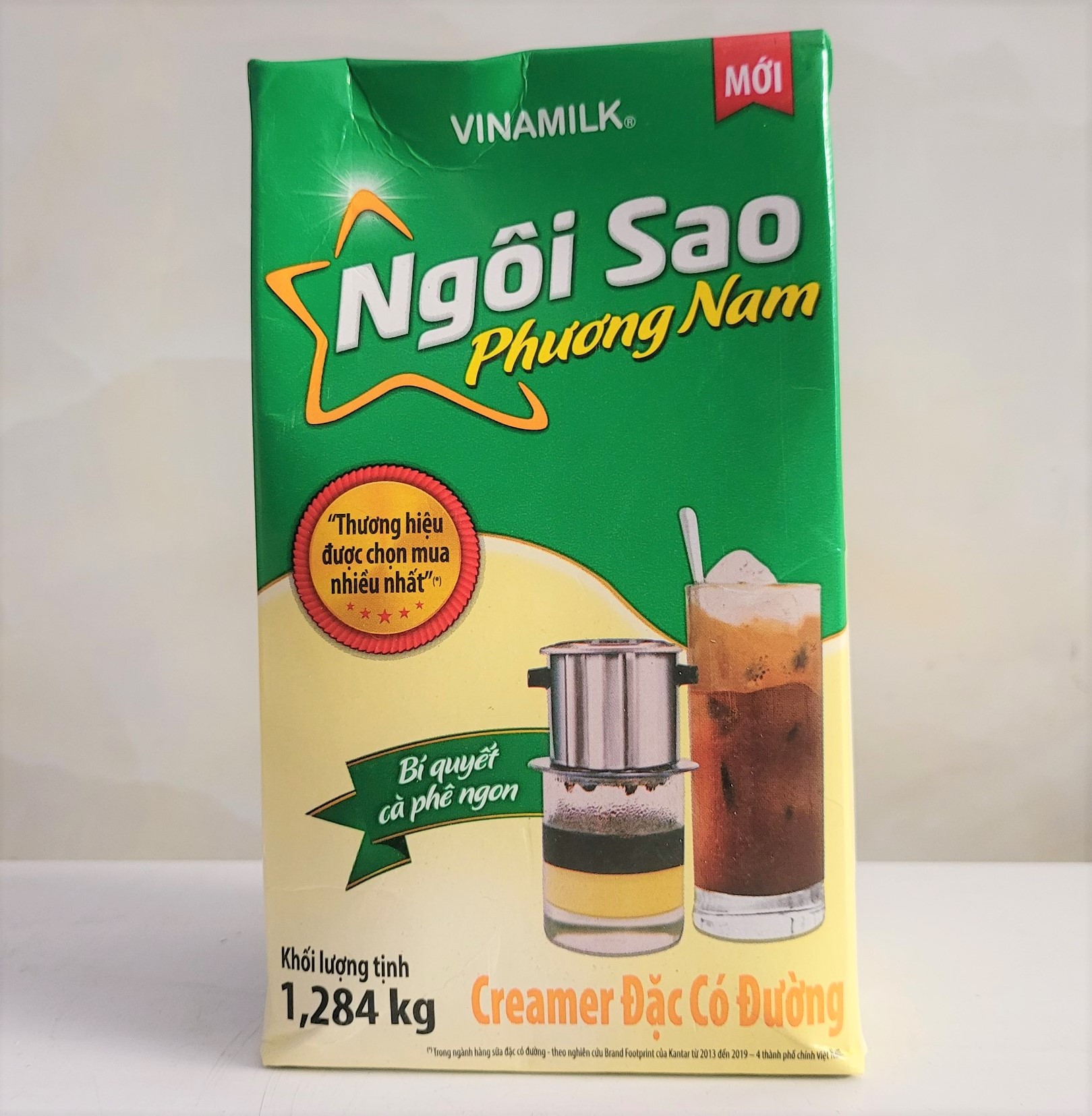 [Hộp 1.284 Kg – XANH LÁ] SỮA ĐẶC CÓ ĐƯỜNG Ngôi Sao Phương Nam [VN] VINAMILK Sweetened Condensed Creamer (halal)
