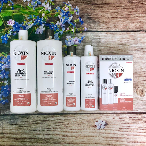 Bộ dầu gội /xả Nioxin chống rụng tóc (hệ thống 4) 300ml