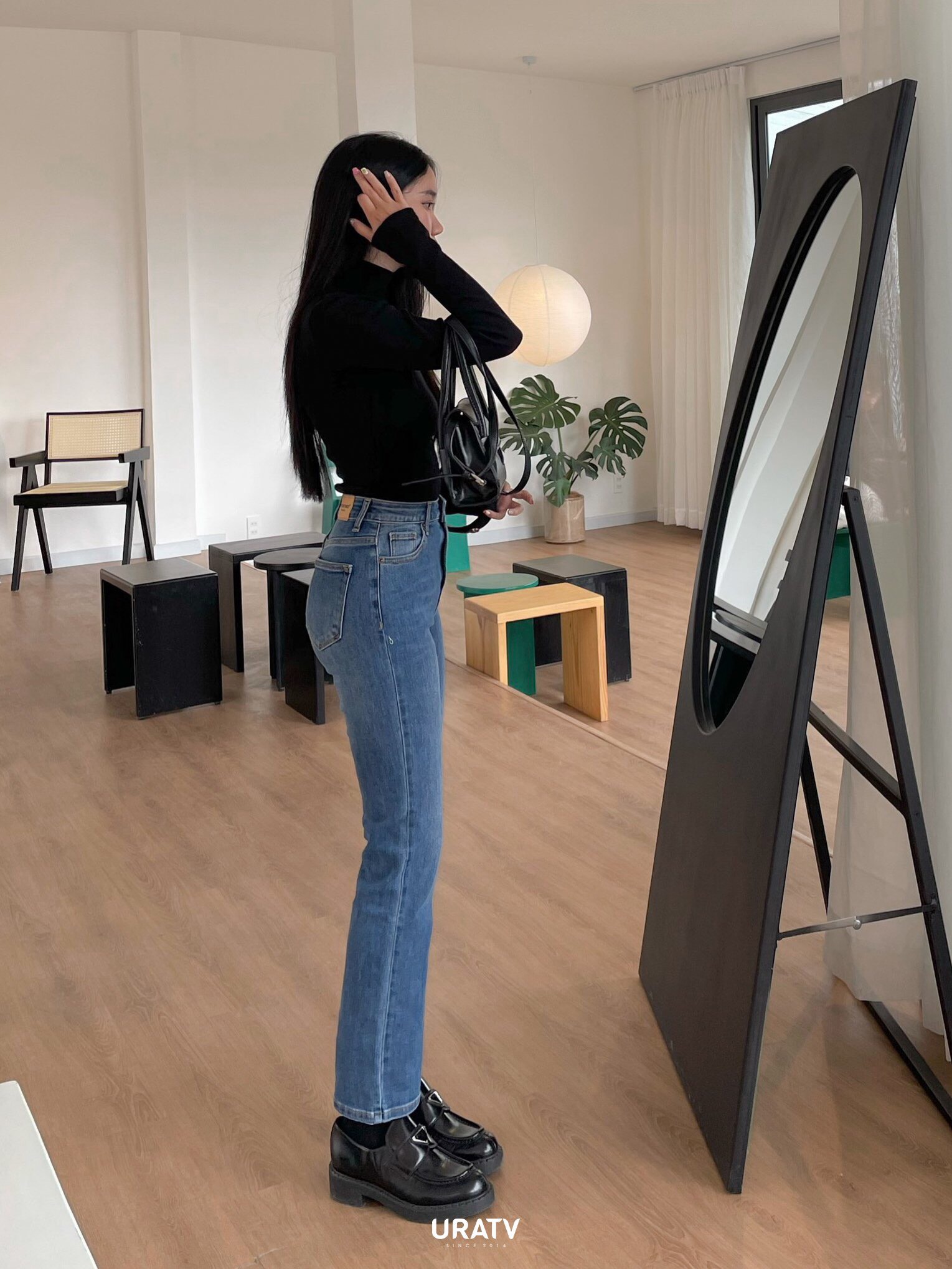 [CÓ SẴN-ẢNH THẬT] Ống đứng jeans trơn 3m