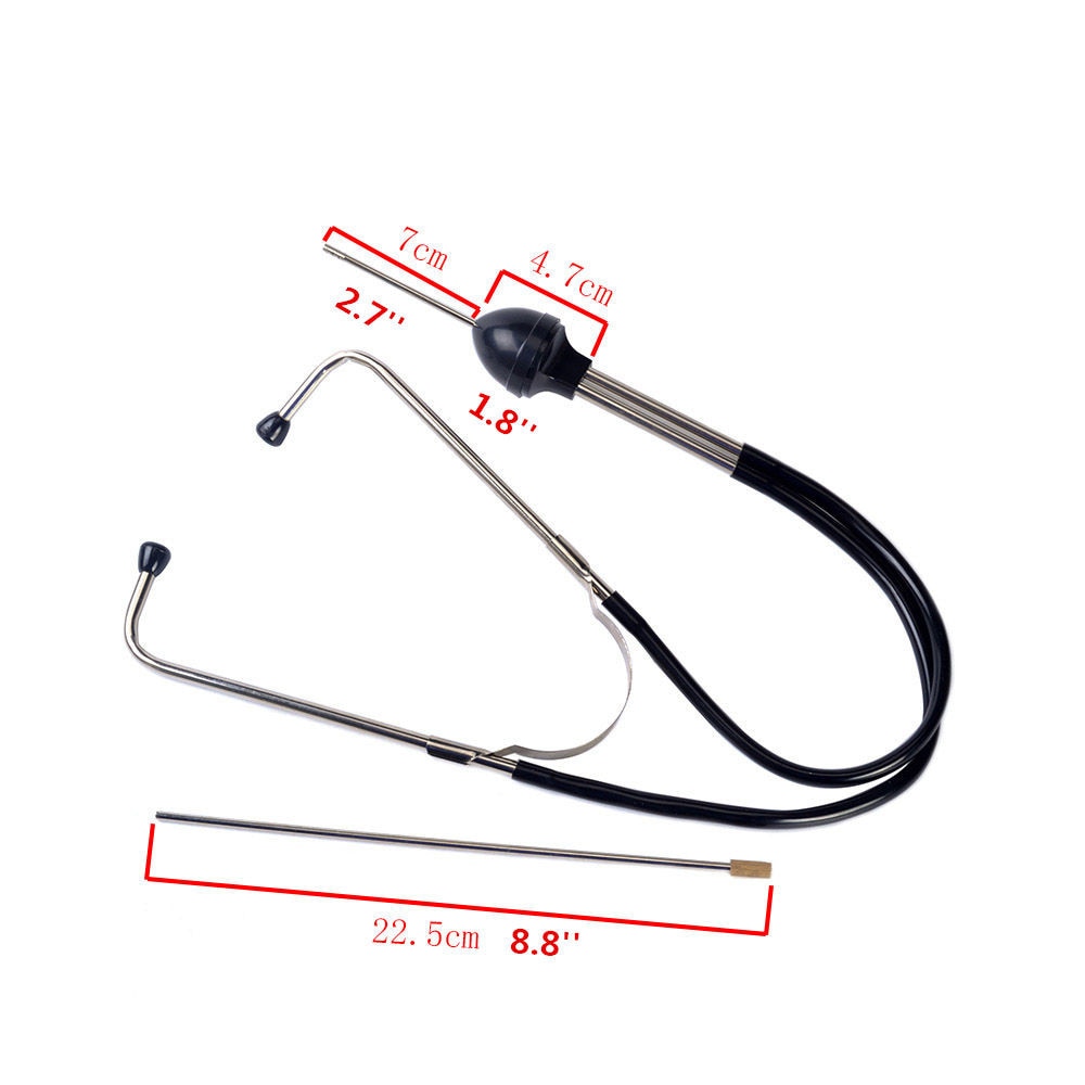 Stethoscope engine cylinder diagnostic tool noise tester auto alarm abnormal sound diagnostic apparatus