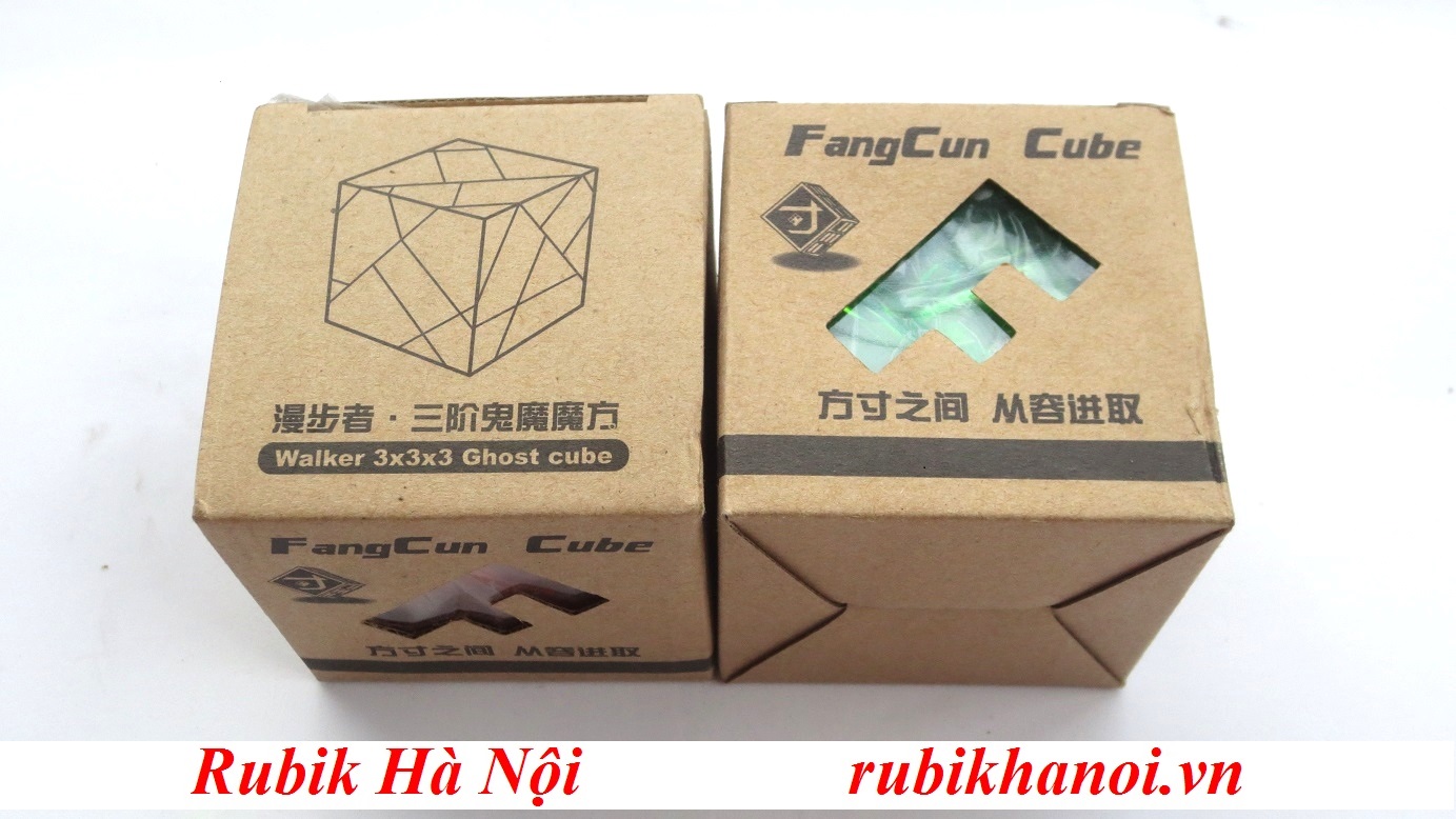 Rubik 3x3 Ghost Lim Transparent Very Hard