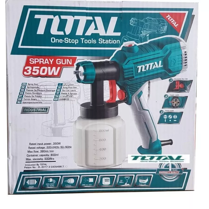 Máy phun sơn dùng điện 350W Total TT3506
