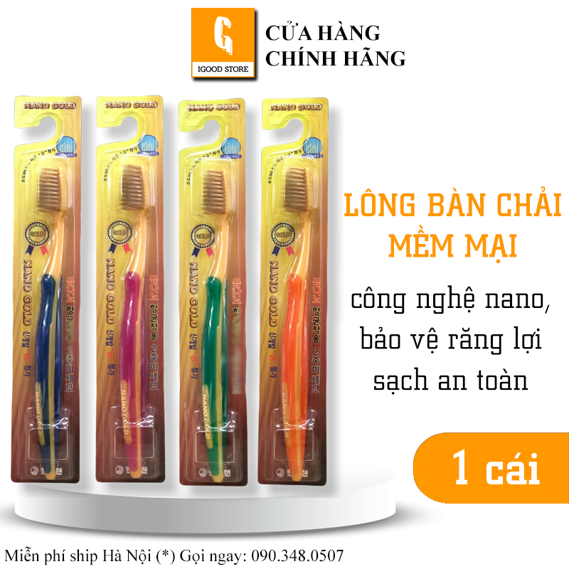 Bàn chải đánh răng Nano Gold Hàn Quốc