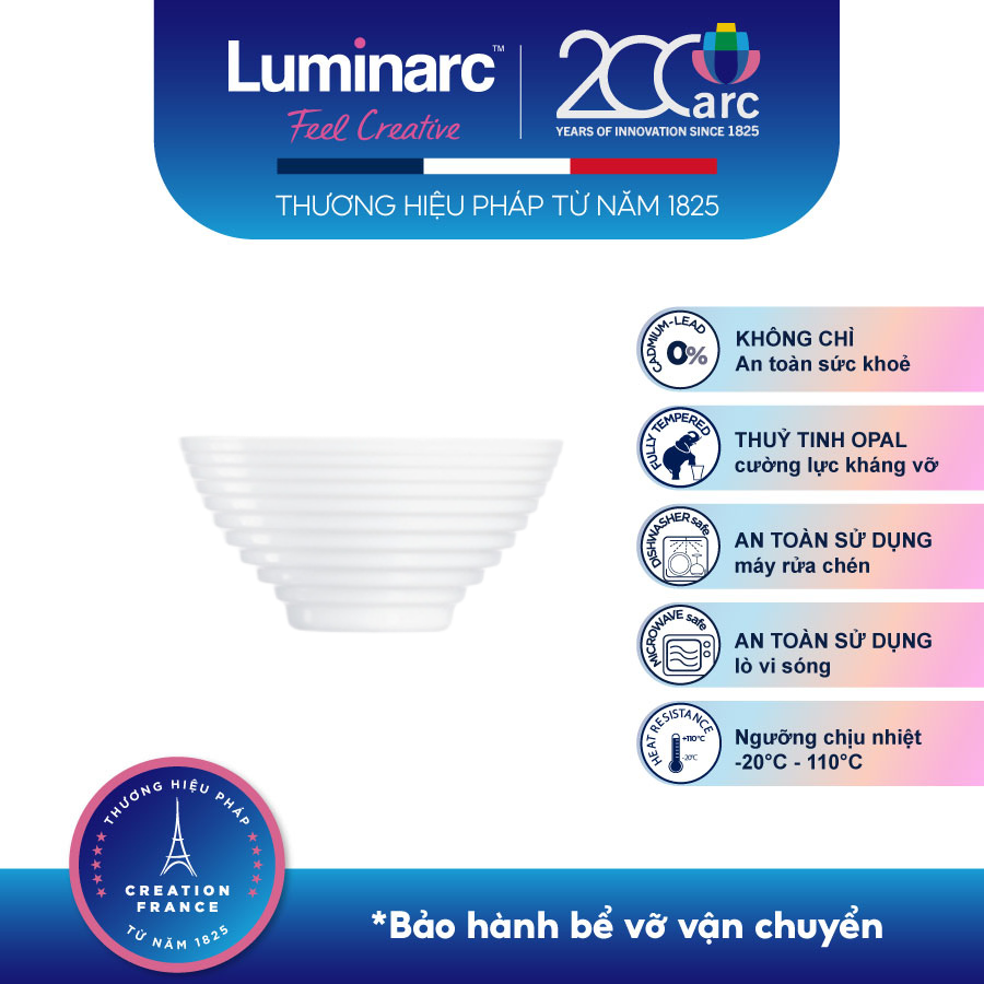 Bộ 6 Chén Thuỷ Tinh Luminarc Harena 11cm- LUHAN5418