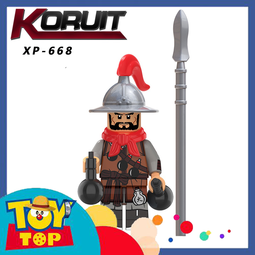 Non - lego Lính pháo thủ nhà Minh - Mini lắp ráp quân lính KT1090