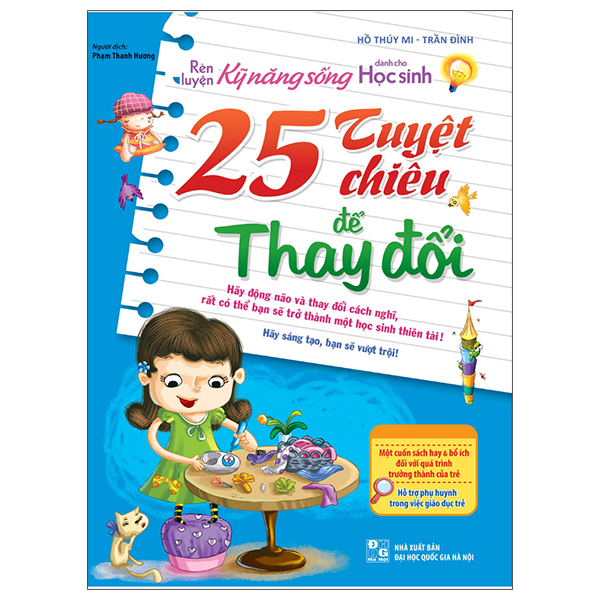Fahasa - rèn luyện kỹ năng sống cho học sinh - 25 tuyệt chiêu để thay đổi
