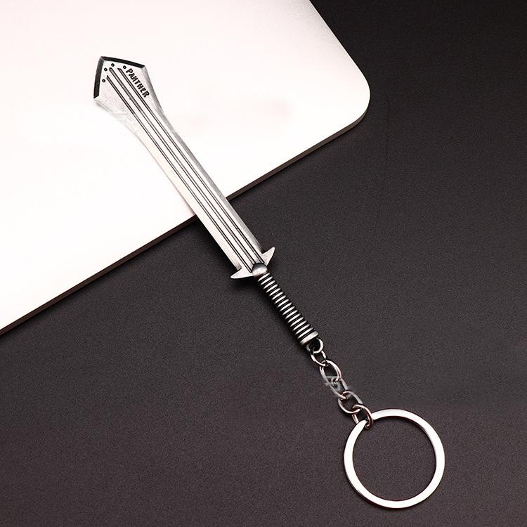 Móc Khóa Đồ Chơi Mô Hình Avengers Black Panther Sword End Game Cuộc Chiến Vô Cực Infinity War