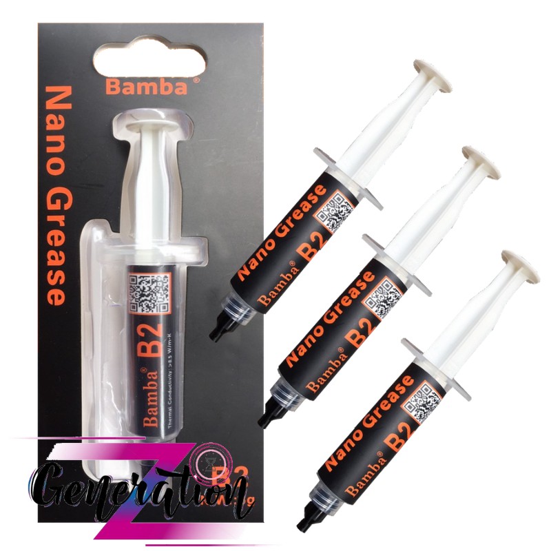 Keo tản nhiệt tuýp 8gr bamba b2 - nano grease bamba b2