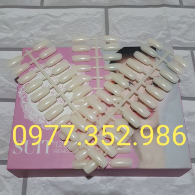 Móng gắn sổ trung bày mẫu sơn ....