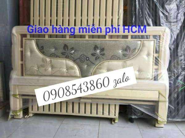 Gường sắt cao cấp 1m4x2m giá rẻ