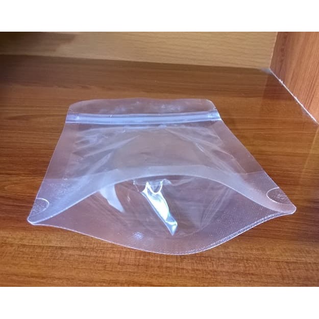 1KG TÚI ZIPPER 2 MẶT TRONG SUỐT
