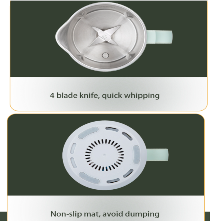 Máy làm sữa hạt Mini cao cấp HB-B12 công suất 500W