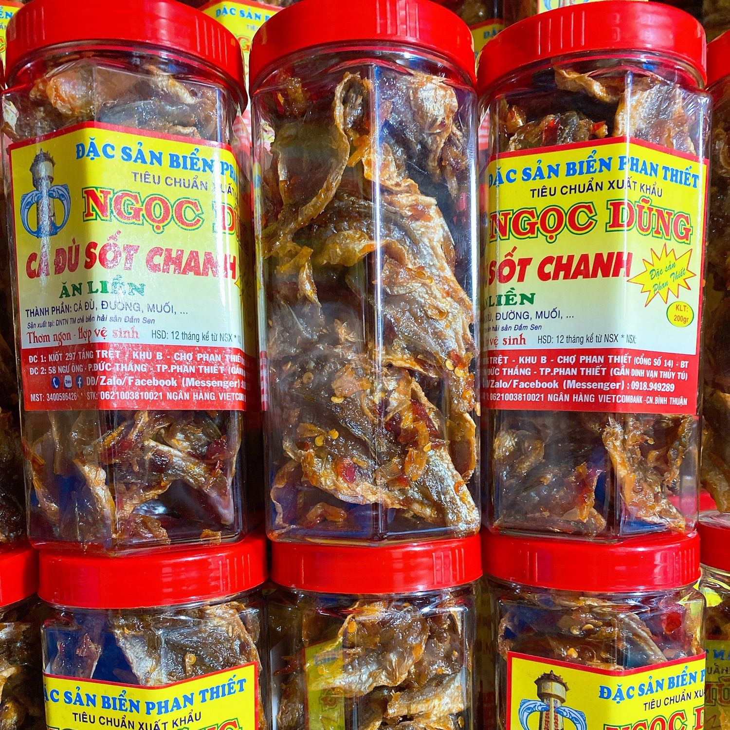 Cá Đù Sốt Chanh Đóng Hộp ( ăn liền )