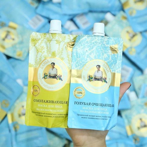 Mặt Nạ Sữa Non Bà Già Agafia Nga