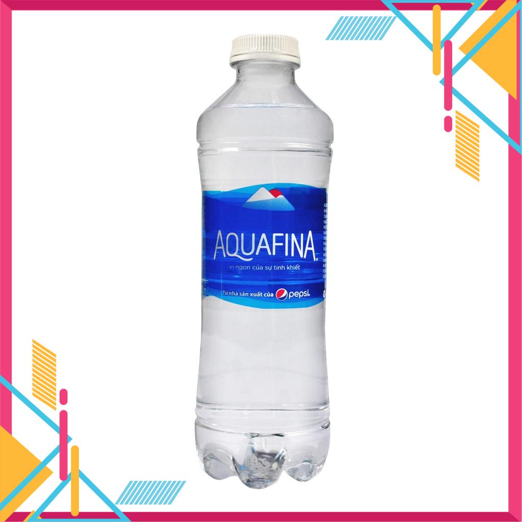 Nước suối AQuaFina chai 500ml( thùng 24 chai)