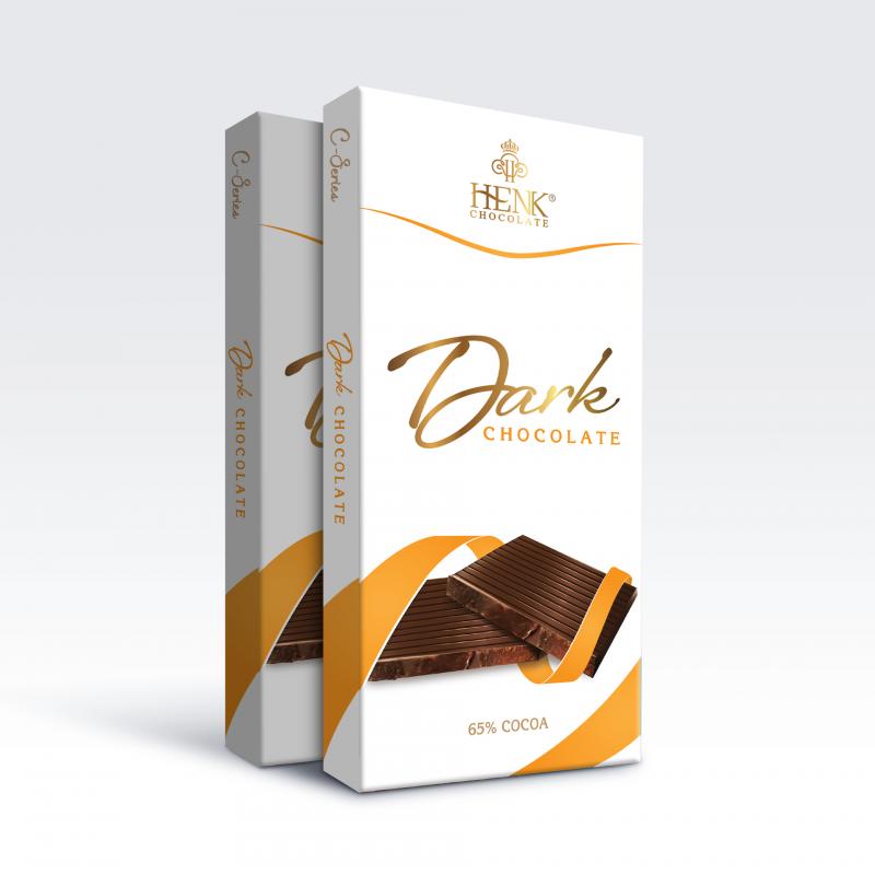 Socola đen 65% Henk thanh 100g