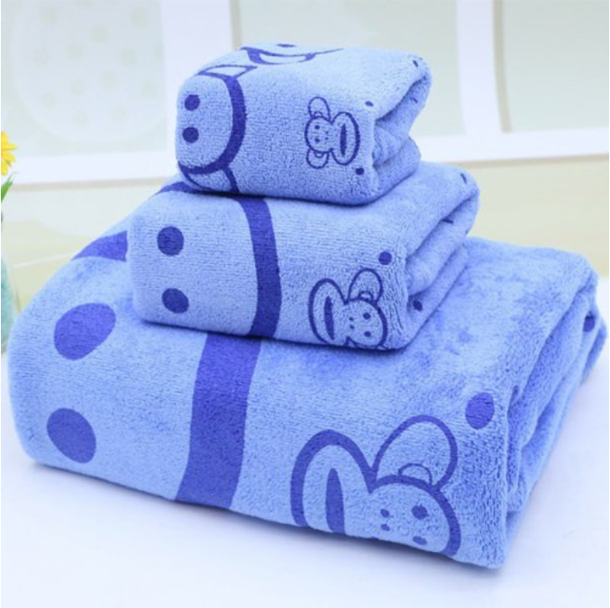 3 KHĂN TẮM KIBA KHỔ 1M4 (HÀNG CAO CẤP)