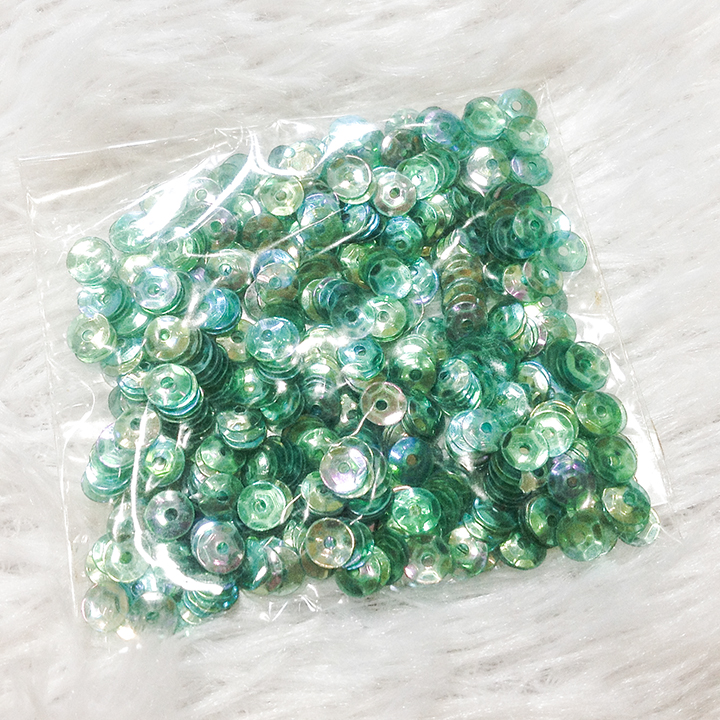 Kim sa vảy cá trang trí quần áo trang phục phụ liệu may mặc size 4mm và 5mm