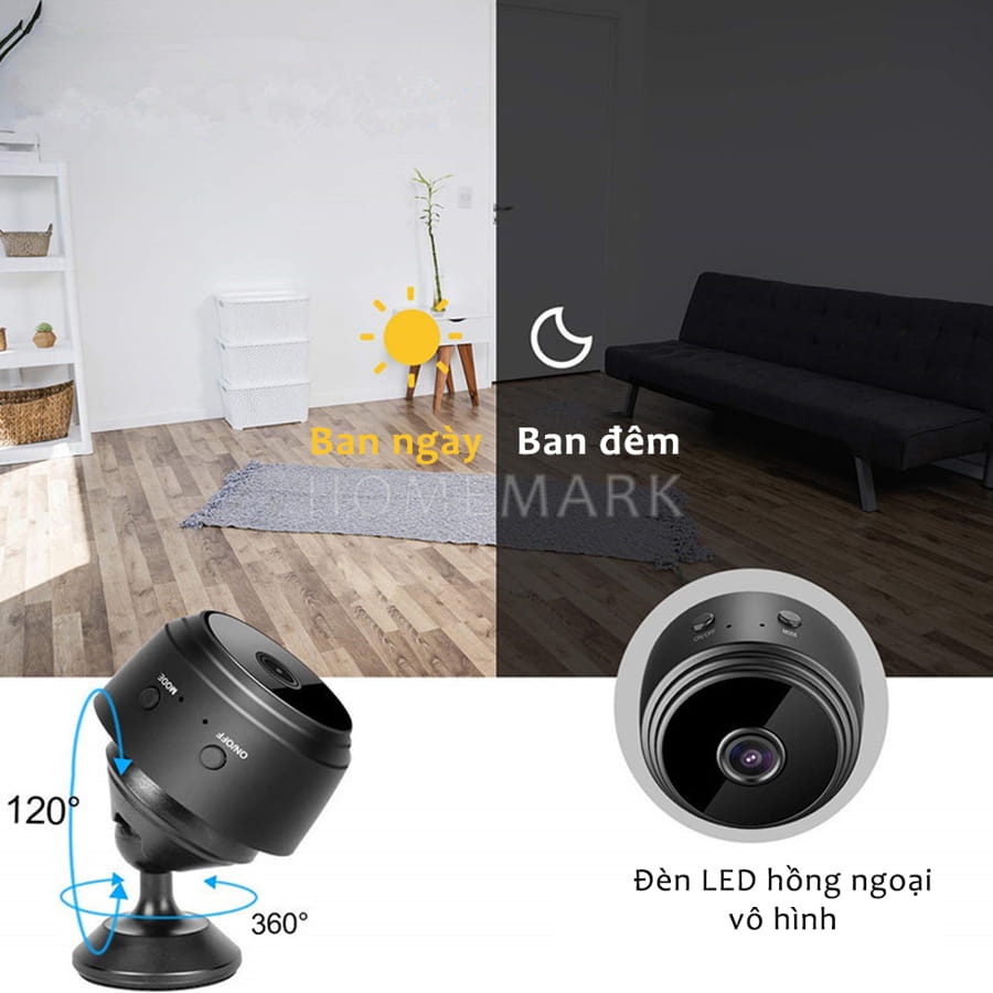 Camera Wifi A9 Pro -Camera Quan Sát Wifi 5G-Kết Nối Với Điện Thoại Di Động FULL HD 1080P Camera An Ninh IP, Camera Wifi Không Dây A9, Camera Quay An Ninh A9 Kết Nối Wifi 1080P HD IP Hỗ Trợ Tầm Nhìn Ban Đêm