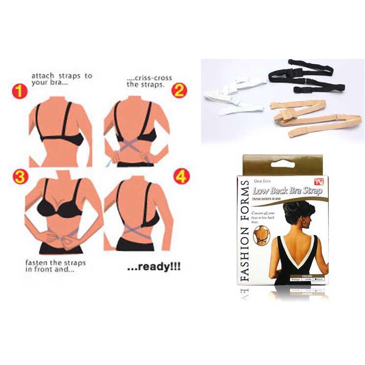 Combo 2 Dây Mặc Áo Lót Hở Lưng MX