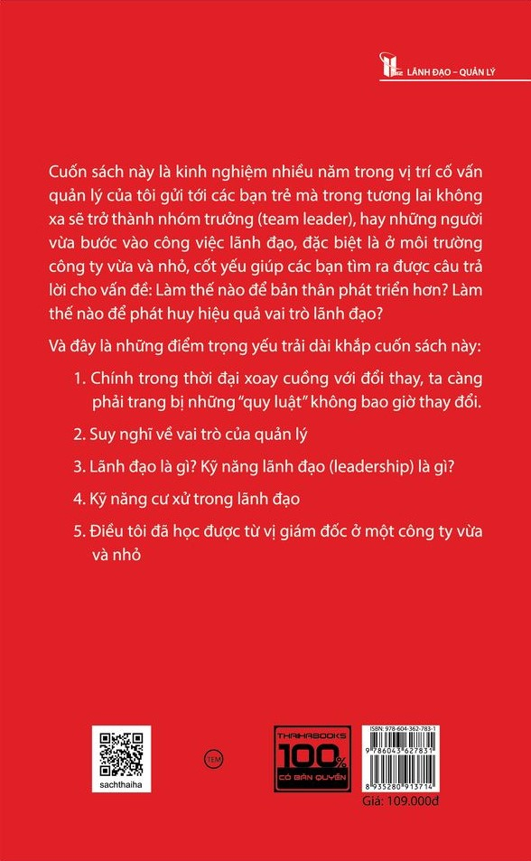 Fahasa - Quy Luật Bất Biến Về Lãnh Đạo