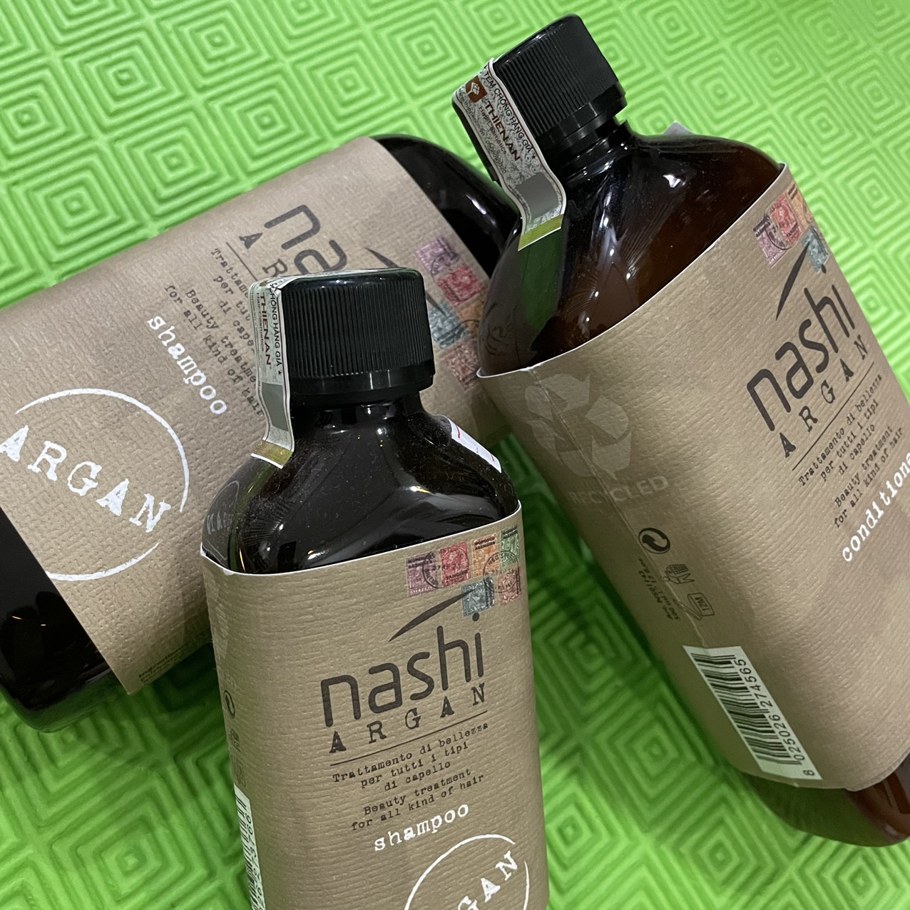 Dầu gội chăm sóc tóc hư tổn Nashi Argan Shampoo 500ml