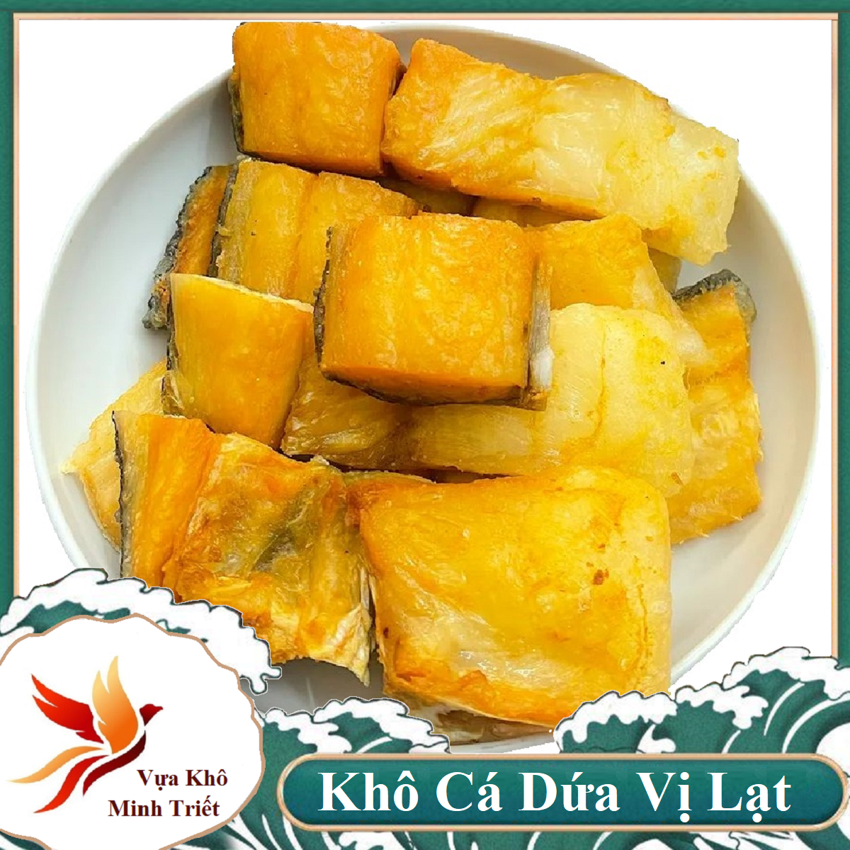 500G Khô cá dứa miền tây - Đồ ăn vặt