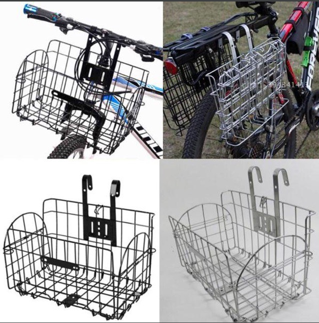 Giỏ gấp xe đạp Giỏ xe đạp thể thao gấp lại được