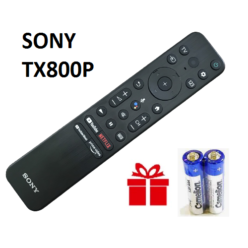 Điều khiển tivi sony giọng nói TX800P hàng zin theo máy, Bảo hành 6 tháng