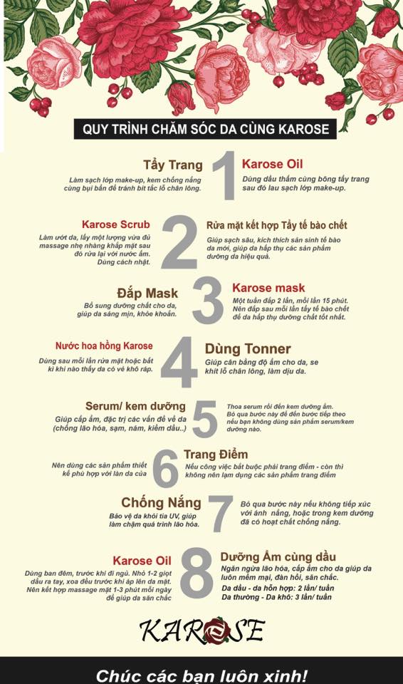 Dầu dưỡng da Karose Oil