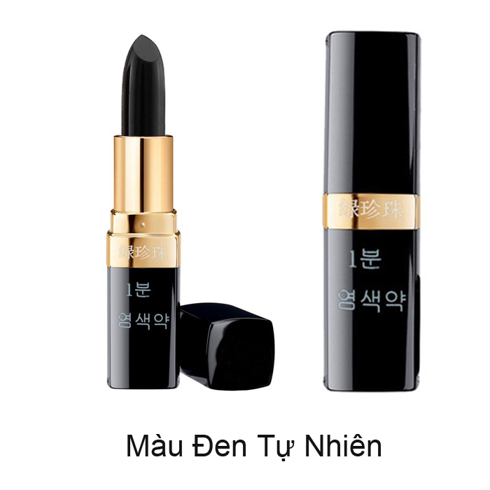 Son nhuộm tóc hàn quốc che phủ tóc bạc tạm thời tiện dụng- 3 màu chọn lựa