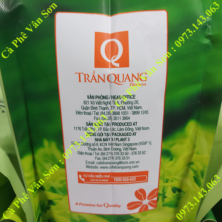 Trà Lài (Nhài) Trần Quang bịch 500g - Green Tea Leaf