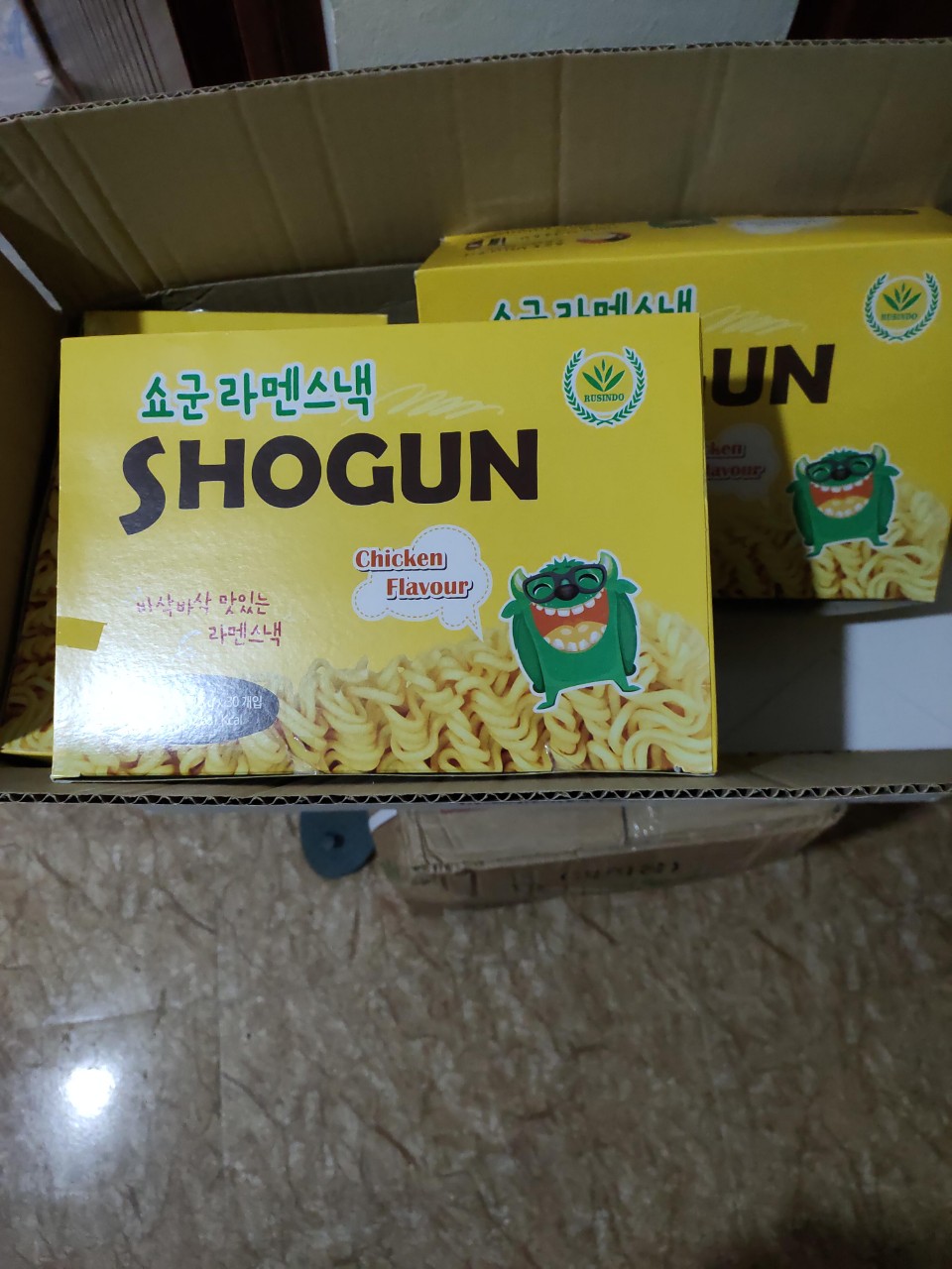 Mỳ tôm trẻ em ăn liền SHOGUN vị gà