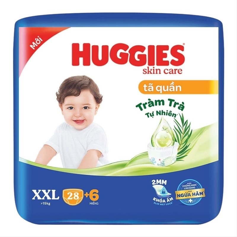 Tã quần huggies dry xxl28