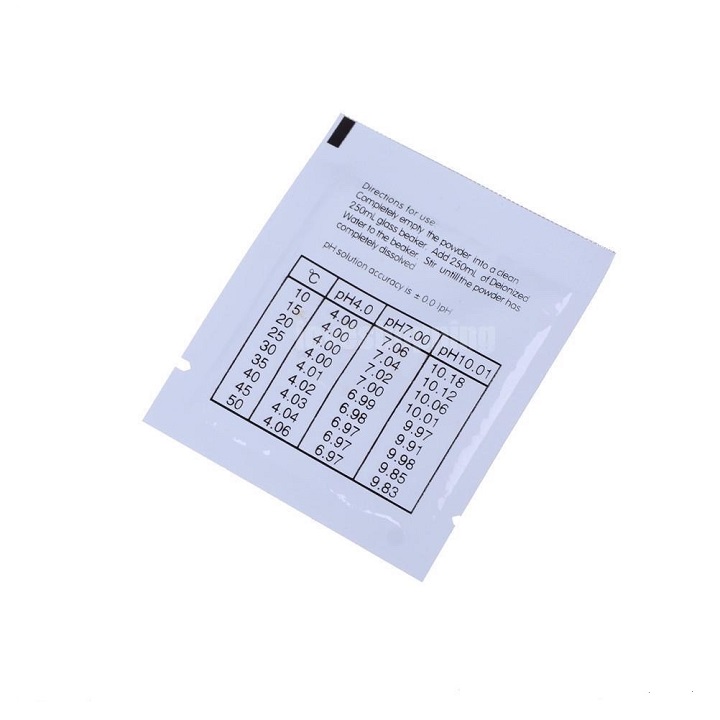Bộ 3 Gói bột hiệu chỉnh độ PH, Bột chuẩn PH, bột căn chỉnh PH
