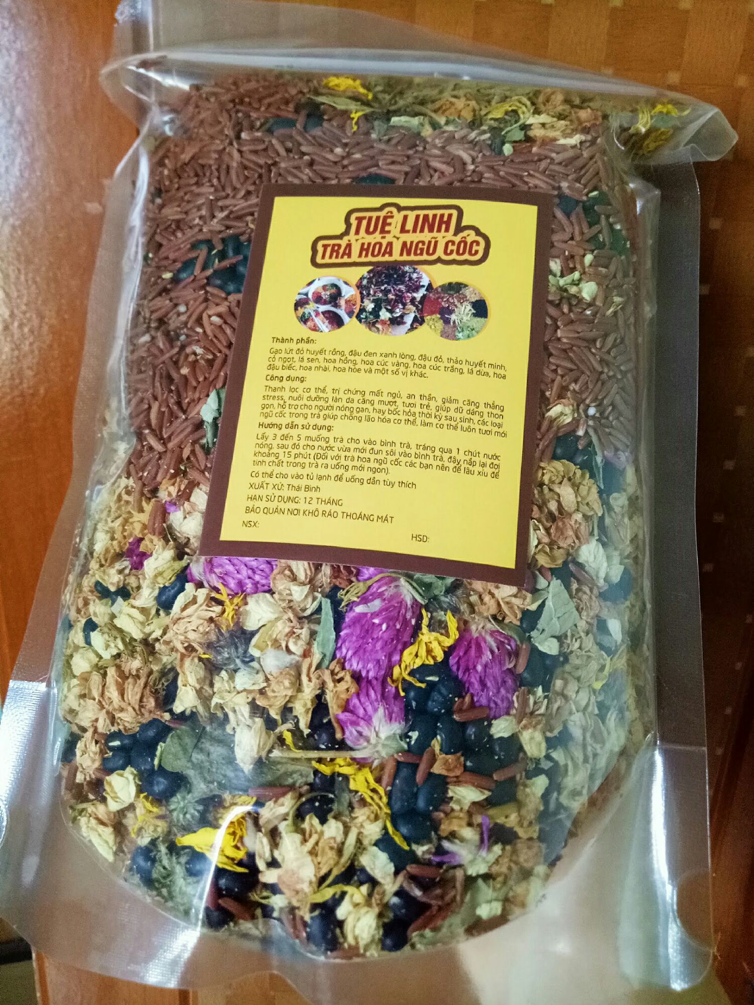 Trà hoa ngũ cốc gói 500g