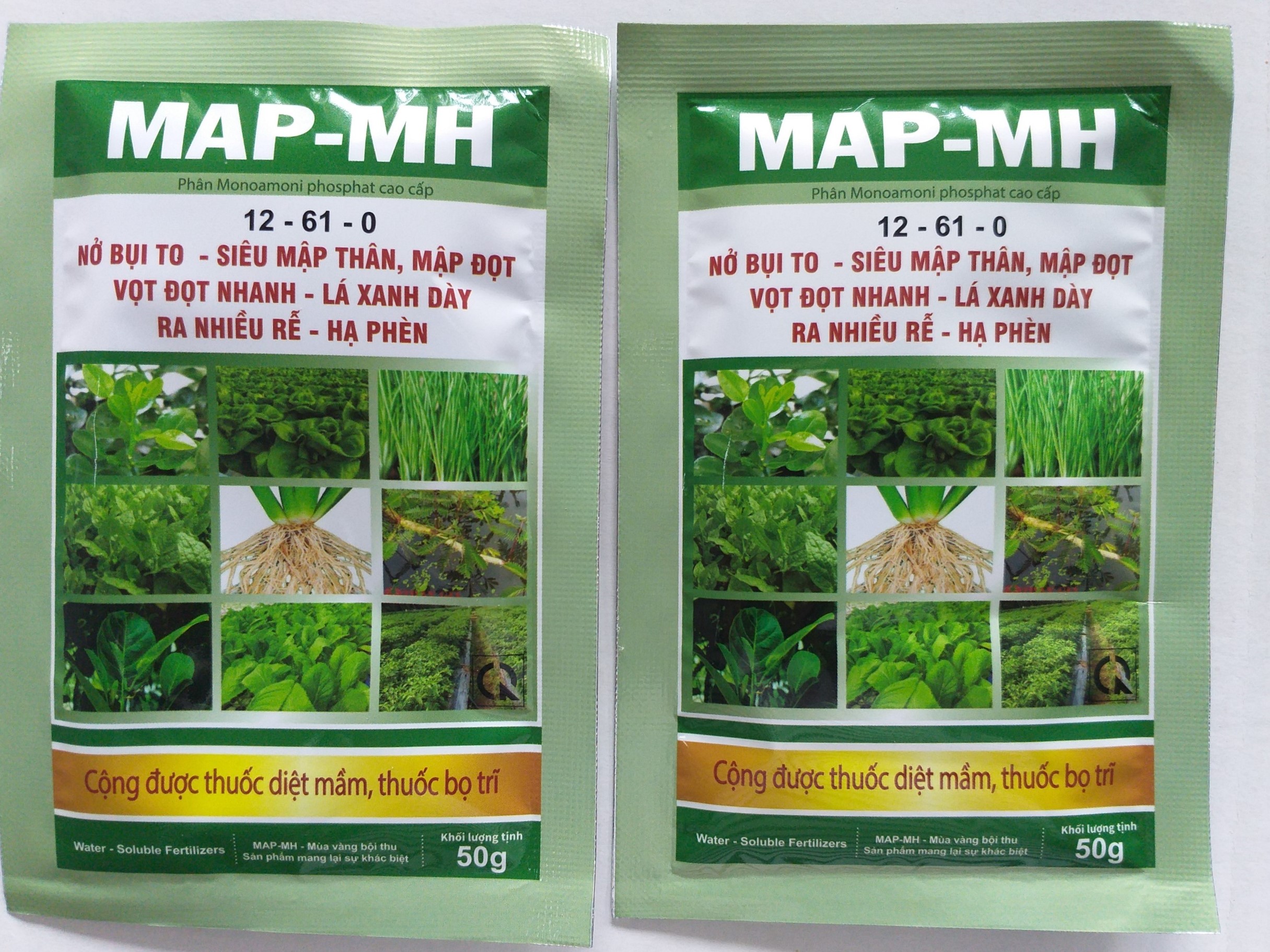 Phân Mono Amoni Phosphat cao cấp - MAP_MH - 50g - mapmh