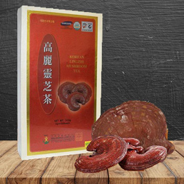 Trà Linh Chi BIO Hàn Quốc 300gr - 100 gói x 3gr