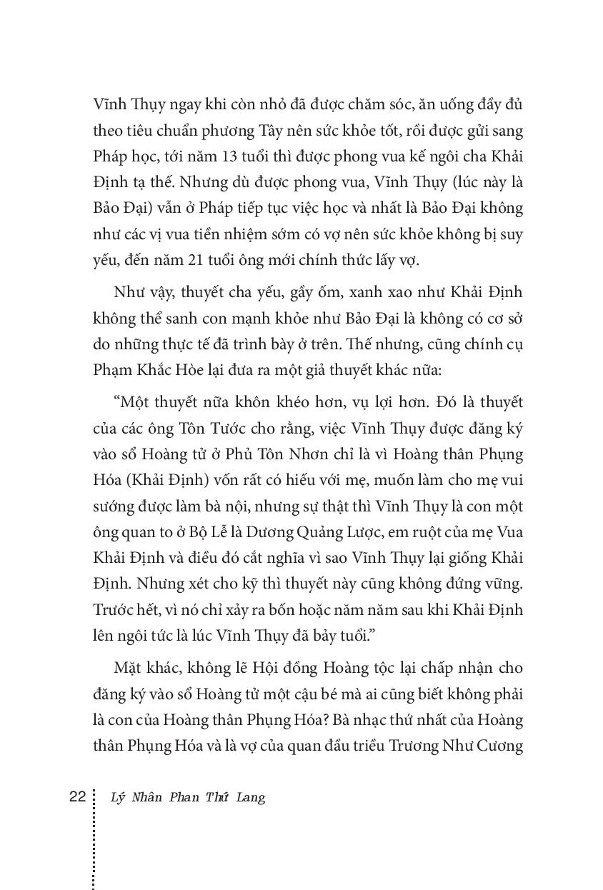 Sách Fahasa - Bảo Đại - Hoàng Đế Cuối Cùng (Tái Bản)
