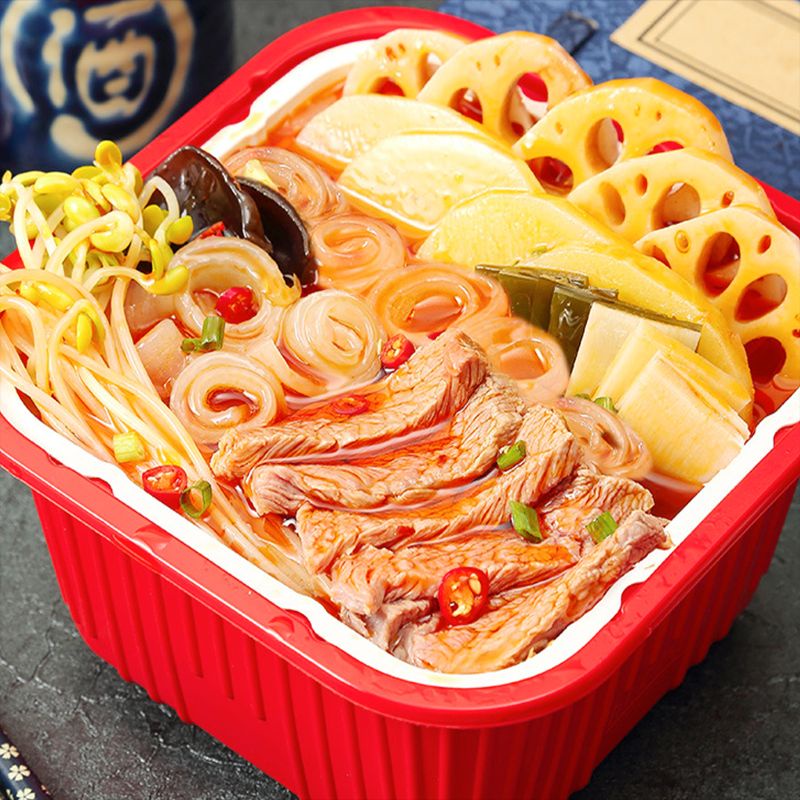 Lẩu tự sôi trùng khánh thịt bò siêu ngon 250gr