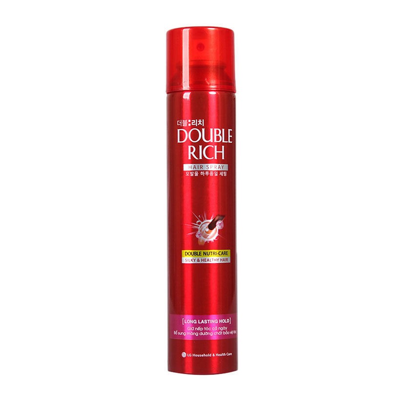 Keo Xịt tóc Double Rich dưỡng tóc 170ml
